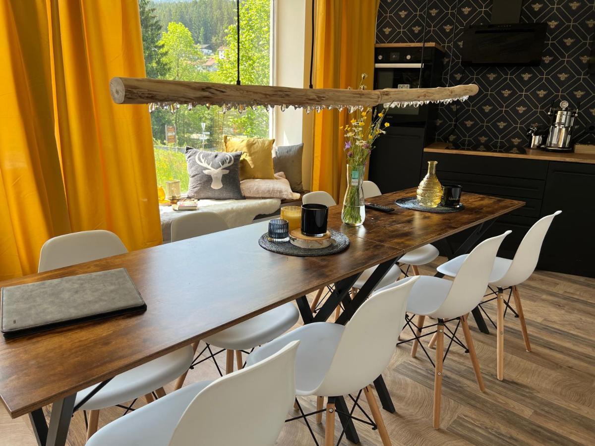 Bavaria Mountain Lodge Ski Arber Osser Bayrischer Wald Designer Ferienwohnung Lohberg Esterno foto